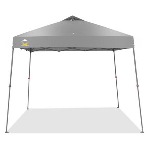 9x9 Pop Up Canopy Tent with Roller Bag – Slant Leg Outdoor Shade for Events & Camping - 1 of 4
