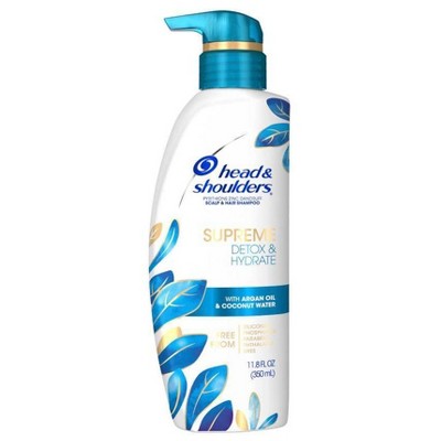 Head and Shoulders Supreme Detox & Hydrate Hair & Scalp Shampoo - 11.8 fl oz