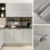 Twinkle Glossy Vinyl Peel and Stick Wallpaper Roll Self Adhesive Silver Contact Paper (Covers 30.78 sq. ft. ) - 4 of 4