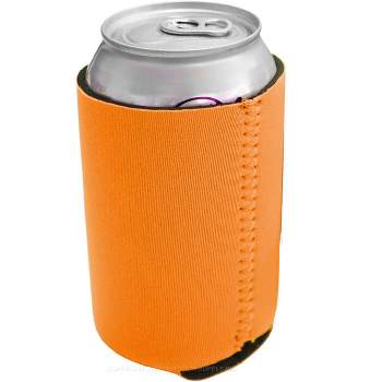 Big Ol' Beverage Can Cooler Blank Orange beverage coolers 12 oz. Wedding 