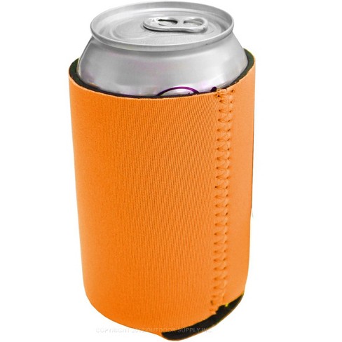 Orange - Plain Koozie or Can cooler