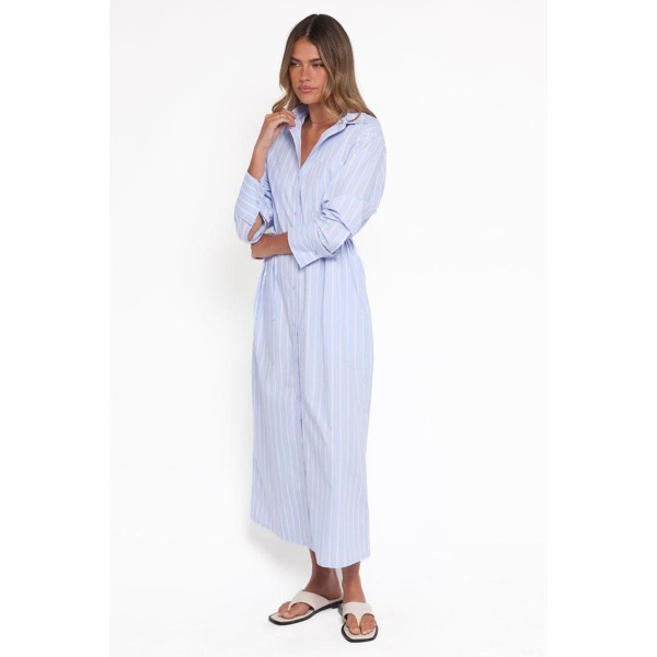 Vestido midi de manga larga Harlan 2