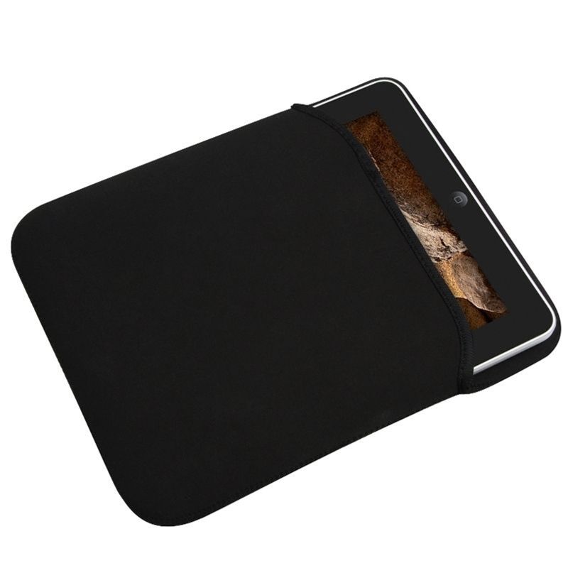 Insten Black Neoprene Soft Sleeve Case Carrying Bag for iPad 4th Retina iPad 3 iPad 2 iPad Air 2019 Acer Iconia A510 Google Nexus 10 ProntoTec, 2 of 8