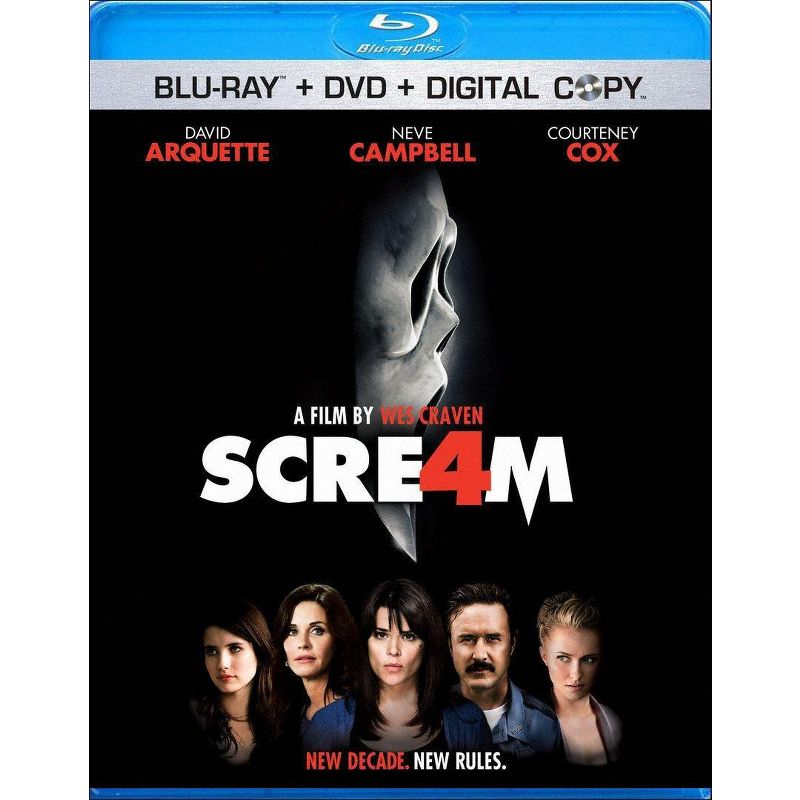 Scream 4 (2 Discs) (Includes Digital Copy) (Blu-ray/DVD), 1 of 2