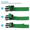 Unique Bargains Backpack Travel Adjustable Suitcase Belt with Quick Release Buckle 2 Pcs - 4 of 4