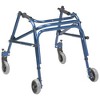 Drive Medical KA2200-2GKB Nimbo Lightweight Aluminum Frame Rolling Posterior Walker with Adjustable Handle Height, Size Small, Knight Blue - 2 of 4