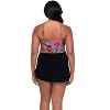 Trimshaper Women's Julie Adjustable Skirt Swimdress - 3 of 3