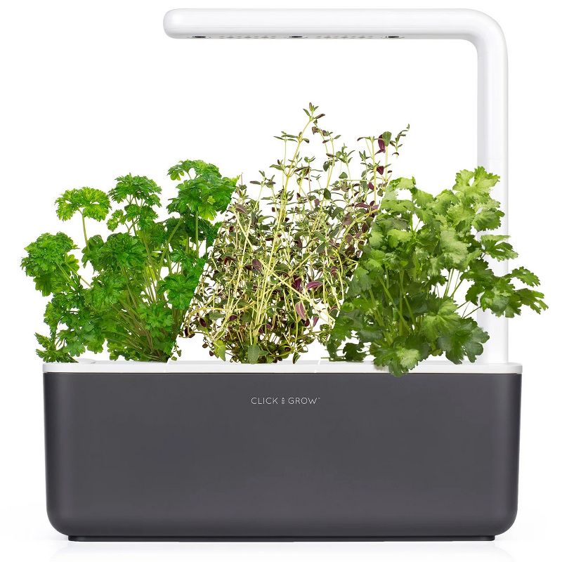 Click & Grow Indoor Steak Seasoning Gardening Kit, Smart Garden 3 with Grow Light and 12 Plant Pods, 3 of 13