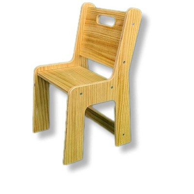 Cordia Pine Wood Activity Table and Chair Set with Chalkboard