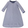 Touched by Nature Baby Organic Cotton Long-Sleeve Wearable Sleeping Bag, Sack, Blanket, Elephant - 2 of 3