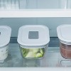 OU Glass Food Storage Container - Oven, Microwave, Freezer & Dishwasher Safe, Airtight Leak Proof Lid with Microwave Valve, Stackable Glass Jar - 4 of 4