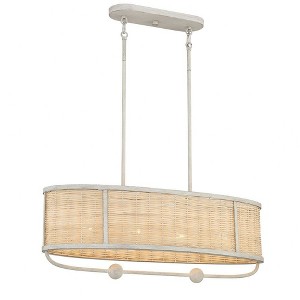 Eurofase Lighting Comparelli 4 - Light Chandelier in  Off White - 1 of 4