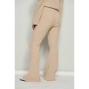 Women's RIBBED-KNIT STRAIGHT-LEG PANTS - J.NNA - 3 of 3