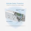 Multi Plug Outlet Extender, USB C Wall Charger, Wall Plug Splitter with 5 Outlets and 3 USB, Electrical Power Expander with Surge Protector Spaced - 4 of 4
