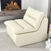 CAVINAS Polyester Fabric Bean Bag Chair,Lazy Sofa Chair with Handle Free Design and High-Density Foam,Modern Lounge Chair for Living Room - 2 of 4