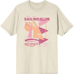 Sailing Club Port Windward New York Adult Crew Neck Short Sleeve Tee - 1 of 2