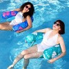 Joyfy 2 Packs Inflatable Pool Float Chairs, Inflatable Pool Noodle Chair with Sling, Floating Pool Lounge for Adult Summer Water Fun, Beach Party - 2 of 4