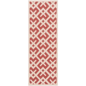 Courtyard CY6915 UV & Stain Resistant Non-Shedding Power Loomed Indoor/Outdoor Rugs - Safavieh - 1 of 4