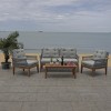Winslo 4Pc Living Set - Indoor/Outdoor - PAT7075 - Safavieh - 3 of 4