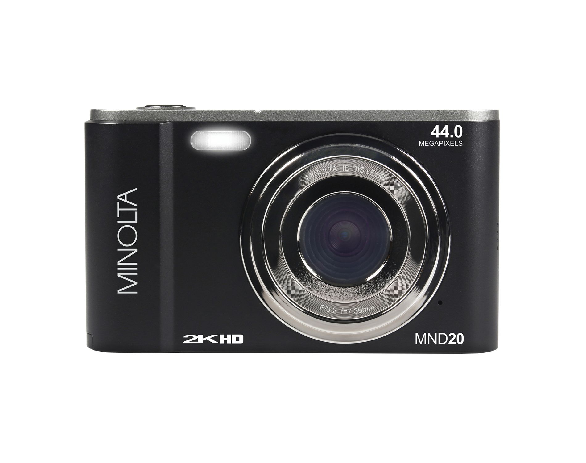 Minolta® MND20 16x Digital Zoom 44 MP/2.7K Quad HD Digital Camera