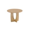 42" Round Dining Table Kitchen Table with Criss Cross Pedestal - 4 of 4