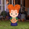 Disney Airblown Inflatable Hocus Pocus Winifred, 3.5 ft Tall, Orange - 2 of 4