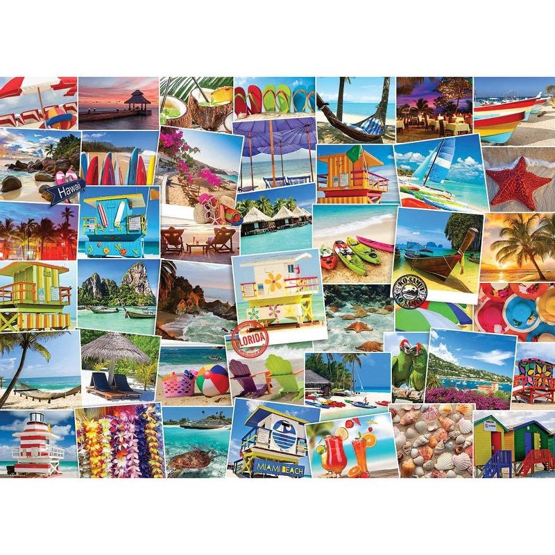 Eurographics Inc. Globetrotter Beaches 1000 Piece Jigsaw Puzzle, 3 of 6