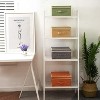 Aoibox Foldable Fabric Storage Bins with Lids and Handles 4 Color Set Closet Organizer Box for Bedroom Home 13x12.5x7 Inch - 3 of 4