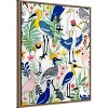 Amanti Art The Aviary Almanac by Uma Gokhale Framed Canvas Wall Art - 2 of 4