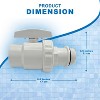 Poolzilla 1.5" Ball Valve - Compatible with Hayward SP0723 - 2 of 4