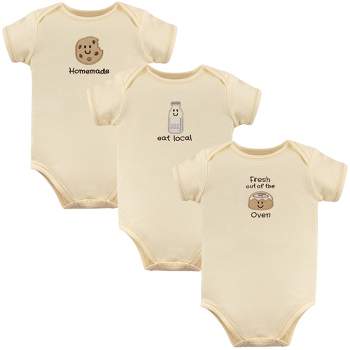 Touched by Nature Organic Cotton Bodysuits 3pk, Oven