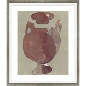Amanti Art Abstract Vessel I by Rob Delamater Wood Framed Wall Art Print - 1 of 4