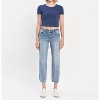 Women's Mid Rise Crop Regular Straight Jeans - LOVERVET - image 2 of 4