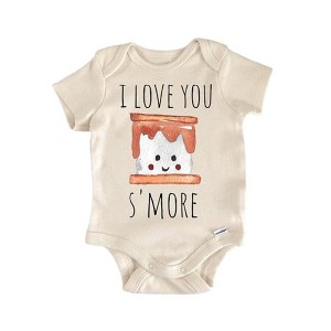 S'more Smore Camping Camper - Baby Boy Girl Clothes Infant Onesie® Funny Cute Newborn GS1 BBY - 1 of 4