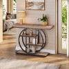 Hommoo 41.3" Industrial 4-Tier Console Table - 4 of 4