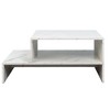 NicBex Unique Architectural Shape Coffee table for Living Room Modern Center Table with Storage - 2 of 4