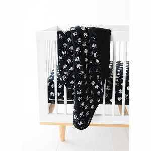 Quilted Blanket | Rock N' Skull | Charlie Lou Baby - 1 of 4