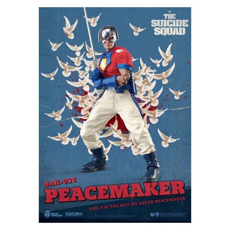 DAH-036 Peacemaker Dynamic 8ction Heroes | The Suicide Squad | Beast Kingdom Action figures, 5 of 6
