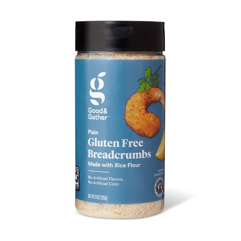 Gluten Free Plain Bread Crumbs 9oz Good Gather Target