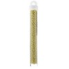 John Bead Miyuki Glass Seed Beads 11/0 (22g) Crystal Light Olivine Lined Luster DB0378 - 2 of 2