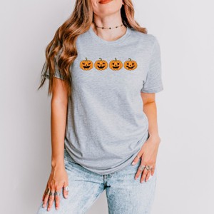 Simply Sage Market Four Pumpkins Short Sleeve Tee - 1 of 4