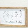 VIP Wood 13 in. Brown Homebodies Sign - 4 of 4