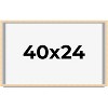PosterPalooza | Classic Modern Yellow Picture Frame - UV Acrylic, Backing Board, Hanging Hardware Included - 2 of 4