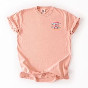 S.W. Smiley Sardines Can - Women's Garment Dyed Graphic T-Shirt - 1 of 4