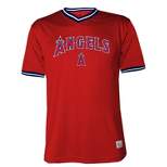 MLB Los Angeles Angels Men's Short Sleeve V-Neck Jersey