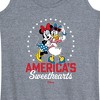 Women's - Disney - Americana Graphic Racerback Tank - 2 of 4