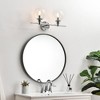 Elegant Lighting Jaelynn 2 light Chrome and Clear Bath Sconce - 3 of 4