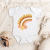 The Juniper Shop Sunshine Rainbow Baby Bodysuit - 2 of 2