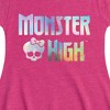 Girls' - Monster High - Holographic Logo Fit & Flair Cap Sleeve Dress - 2 of 3