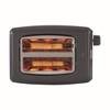 Livwell Brands Smart Touch 2 Slice Metal Toaster Gun Metal - 2 of 4
